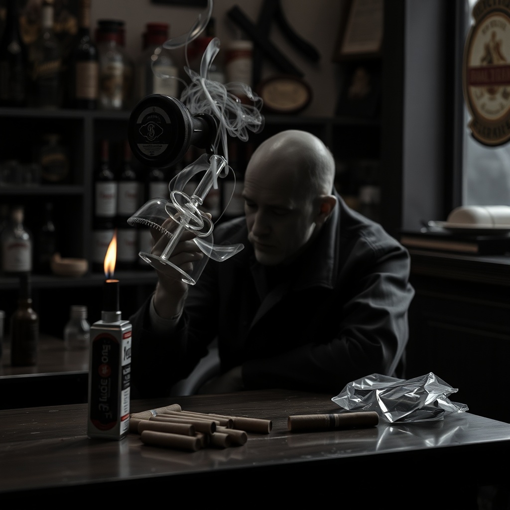 Ruka koja gasi cigaretu u pepeljari